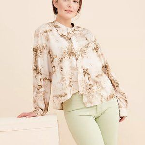 CAARA Marbled Buttondown